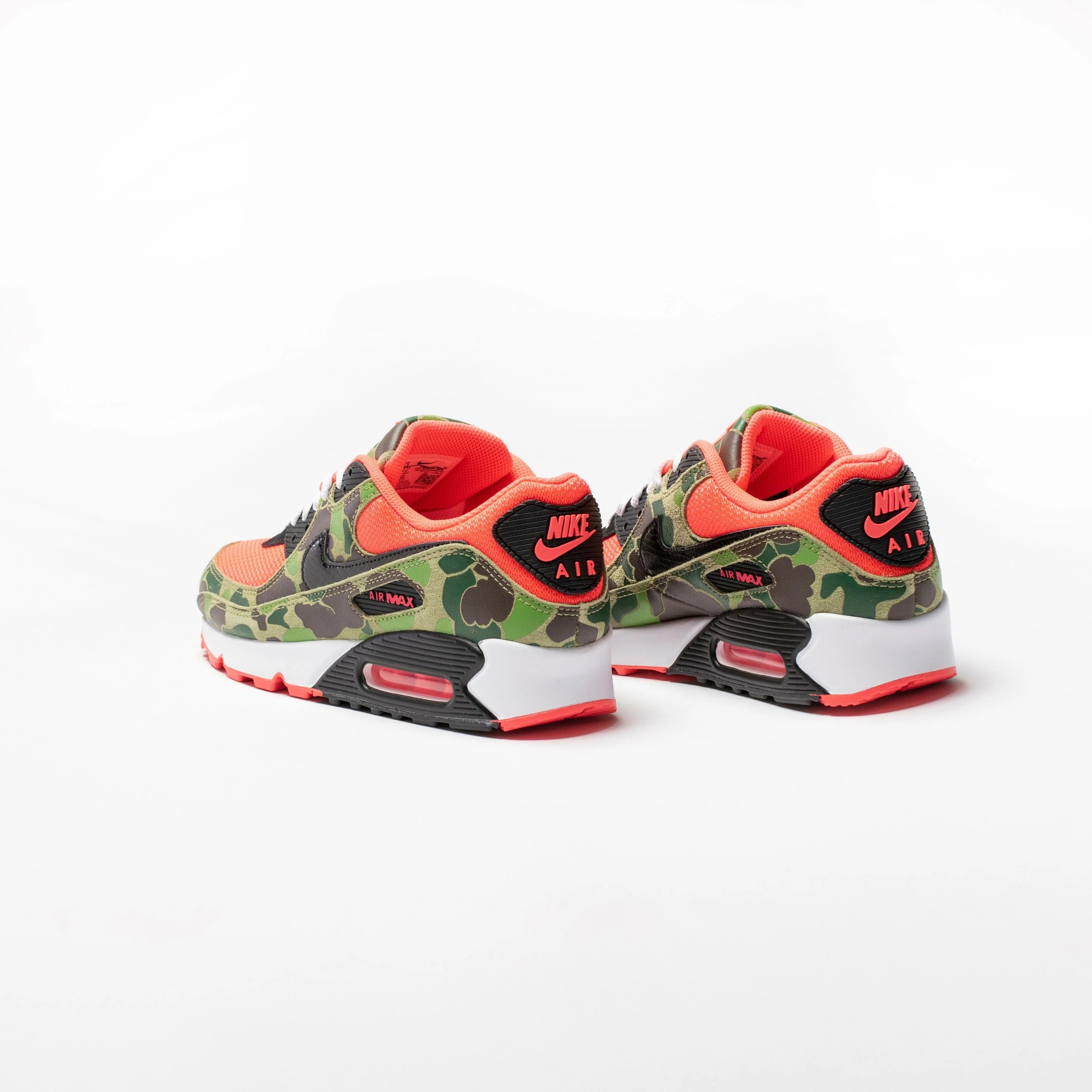 Air Max 90 Reverse Duck Camo Mens Running Shoe Infrared Black