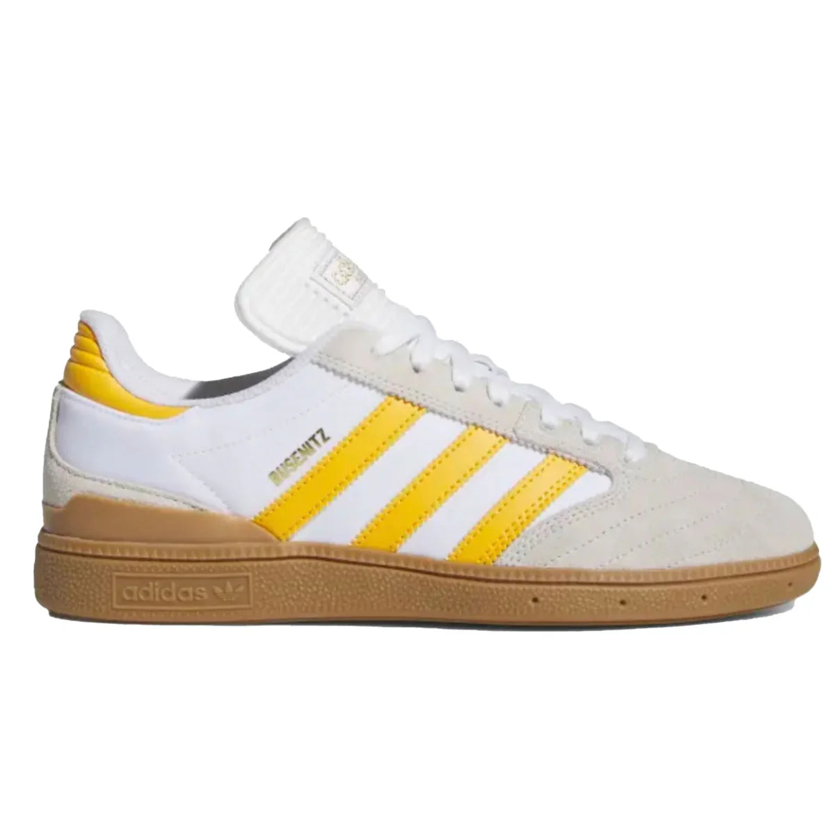 Adidas Busenitz Crystal White Preloved Yellow Gum