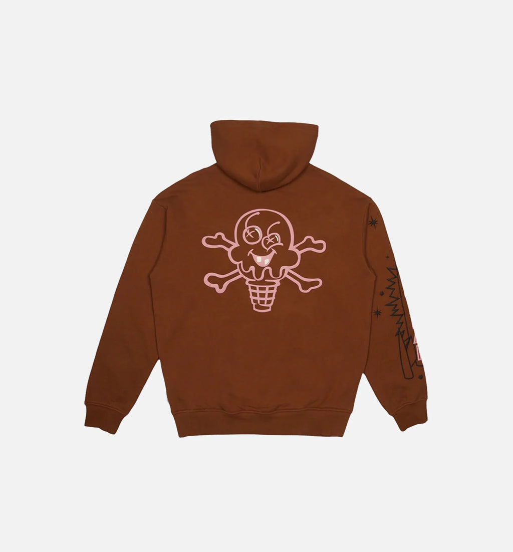 Cones Hoodie Mens Hoodie Brown