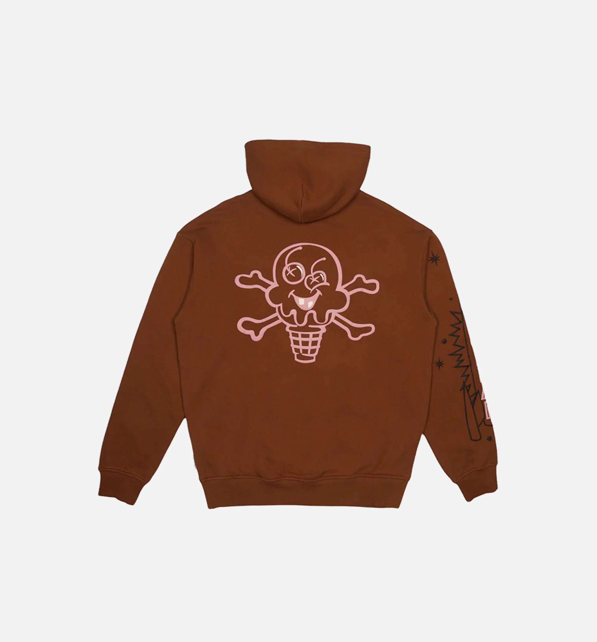 Cones Hoodie Mens Hoodie Brown