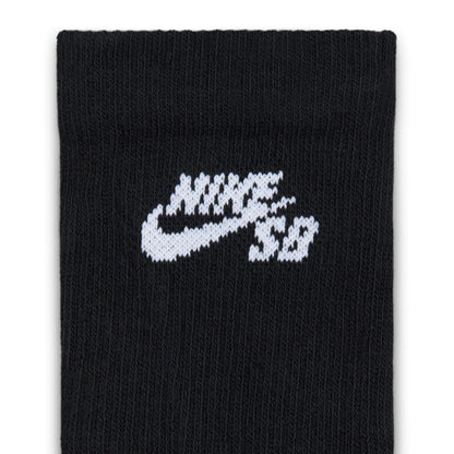 Nike SB Everyday Elevated Black Skate Socks 3 Pairs