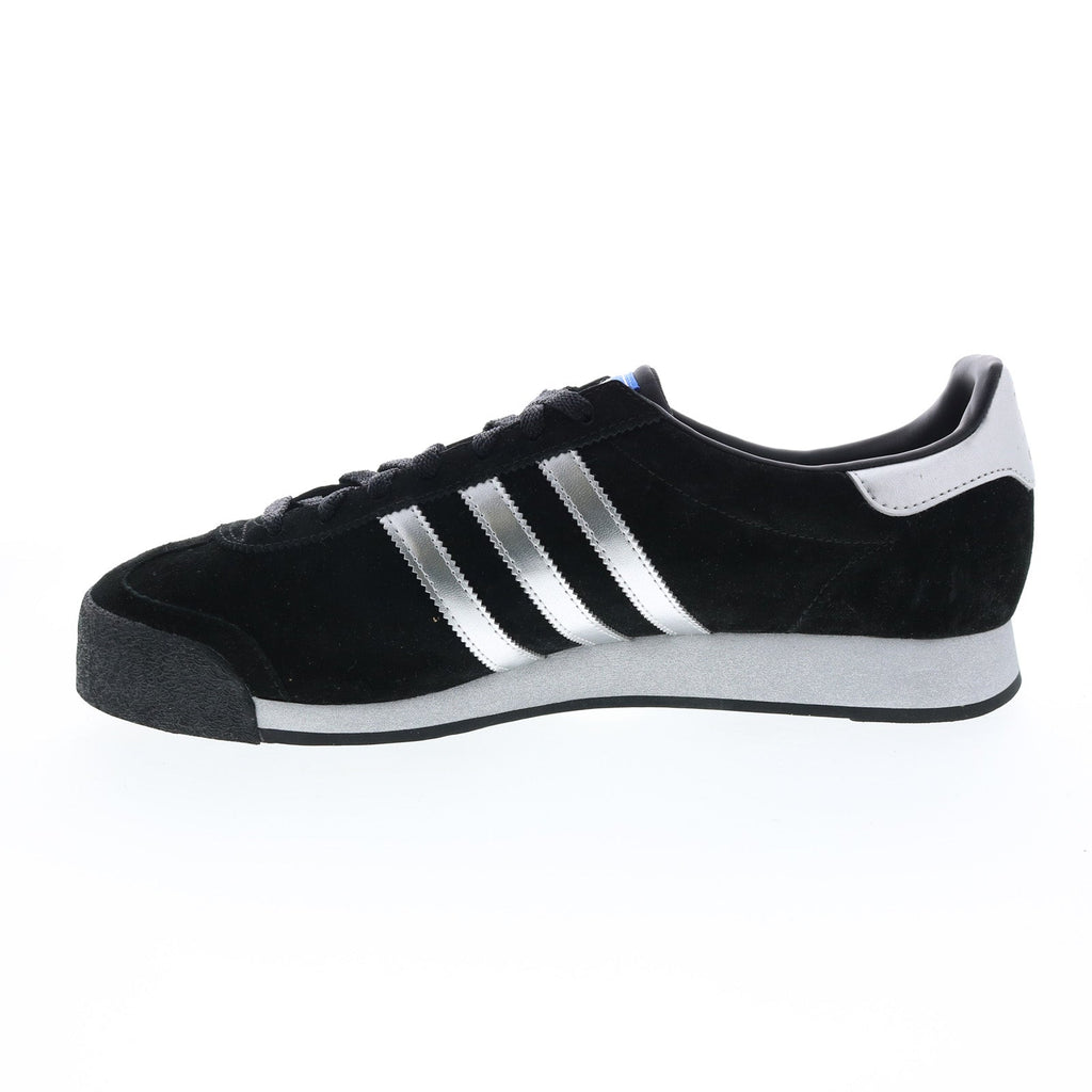 Samoa F37210 Mens Black Synthetic Lace Up Lifestyle Sneakers Shoes