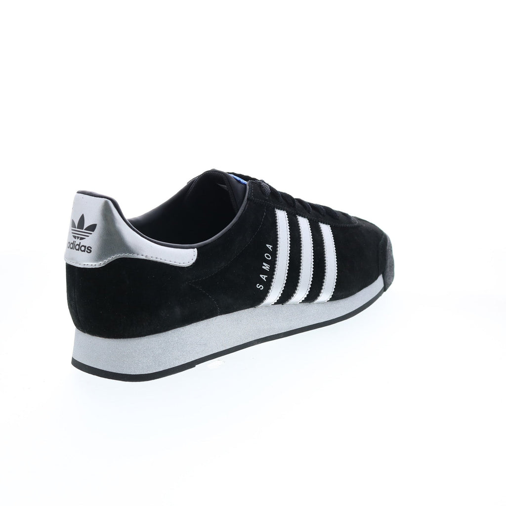 Samoa F37210 Mens Black Synthetic Lace Up Lifestyle Sneakers Shoes