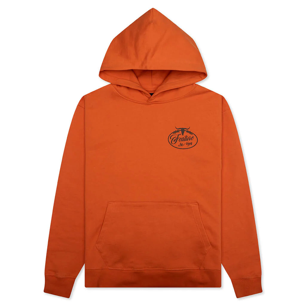 Cowboy Hoodie Burnt Orange