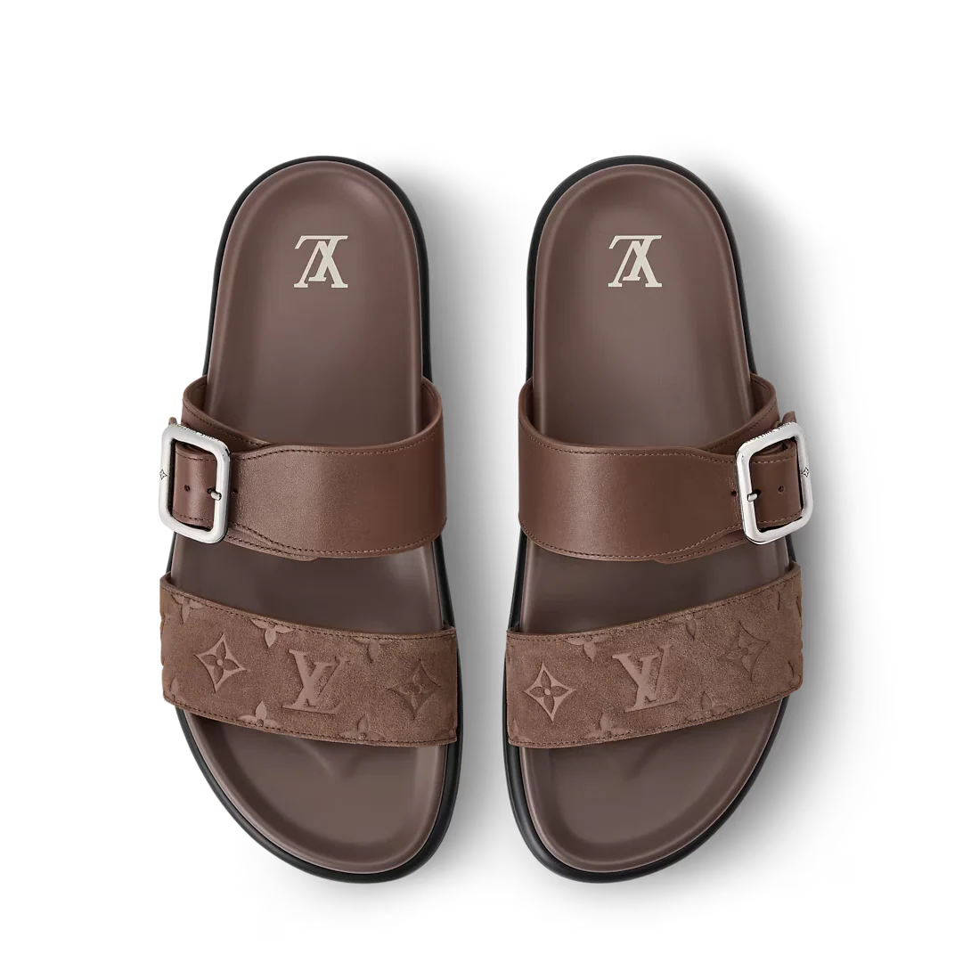 LV Venice Mule Taupe Brown
