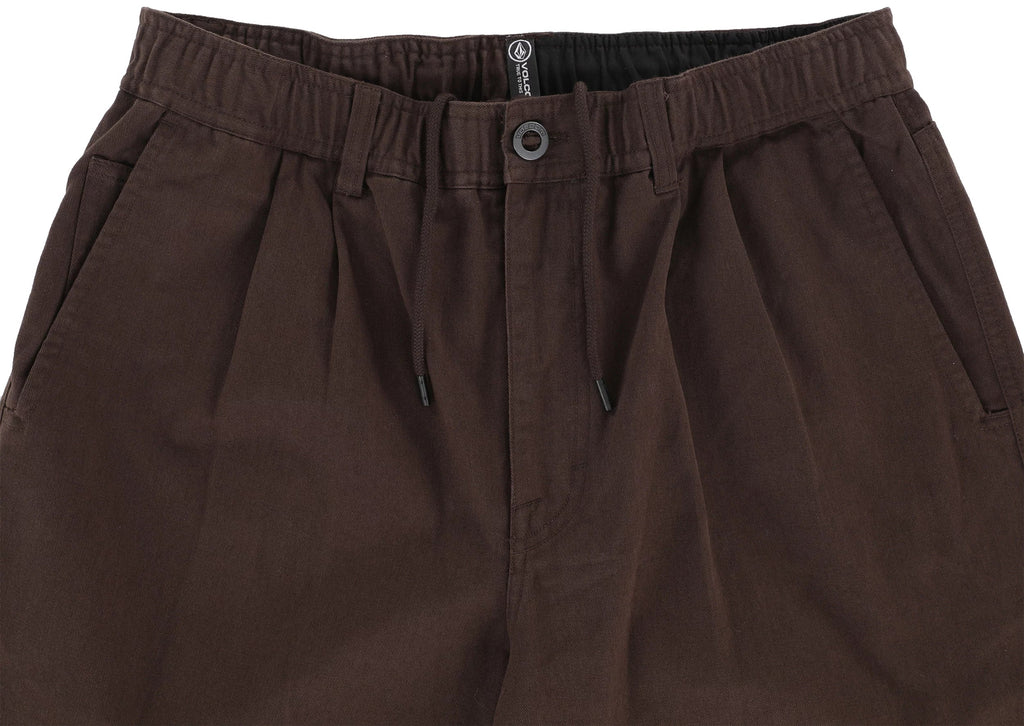 Volcom Chillow Pleated EW Pants Cacao