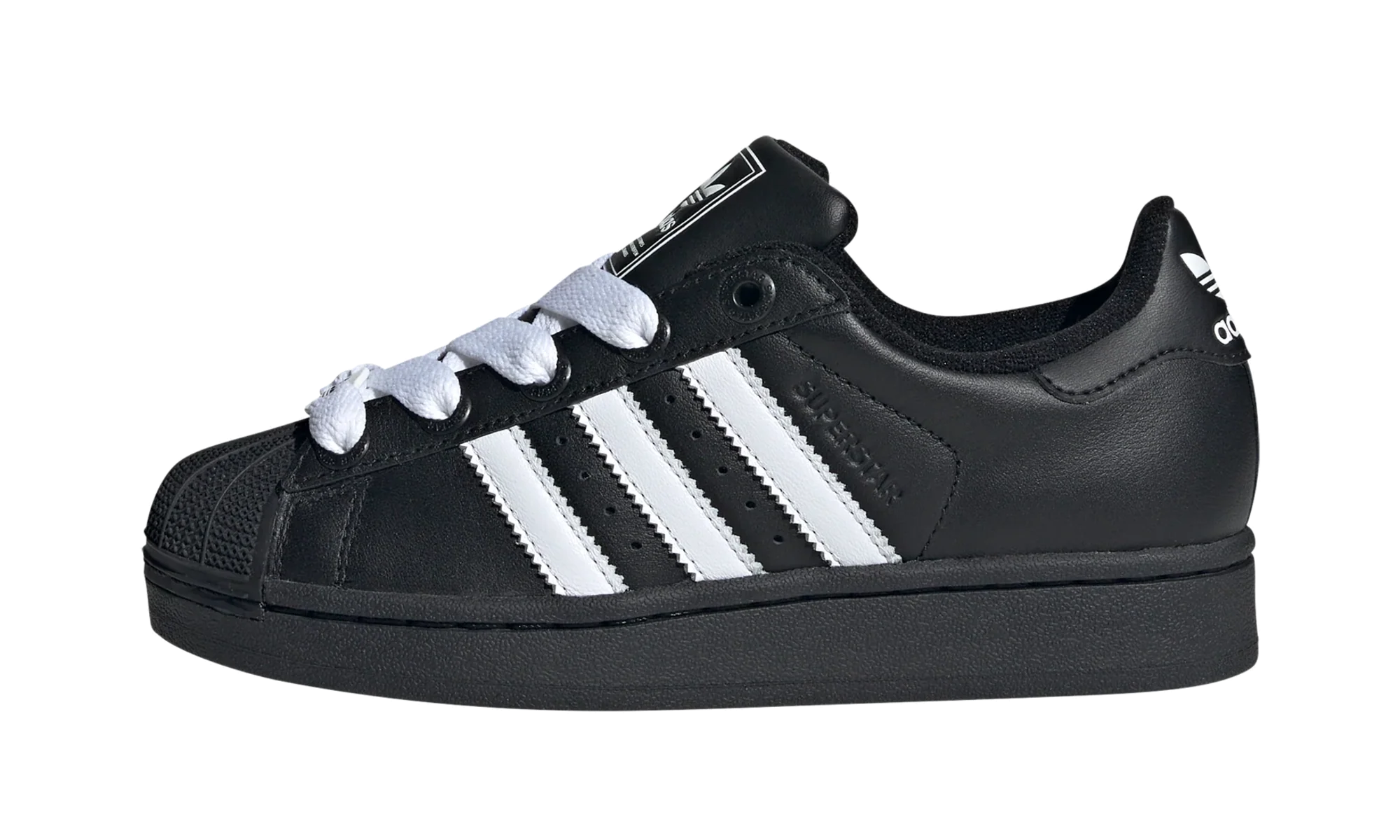 Superstar II GS "Core Black Cloud White" JI0216