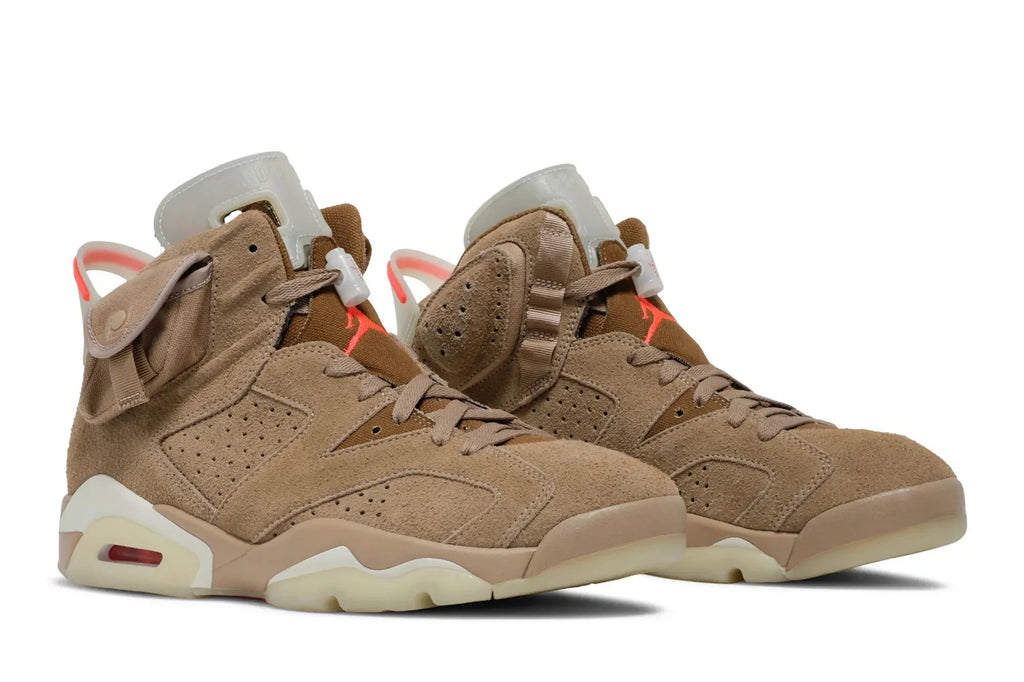 Travis Scott x Jordan 6 Retro British Khaki