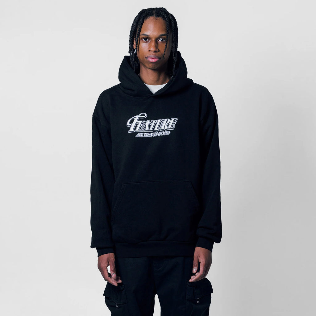 Classico Hoodie Jet Black