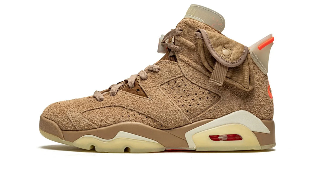 Air Jordan 6 Retro Sample Travis Scott British Khaki