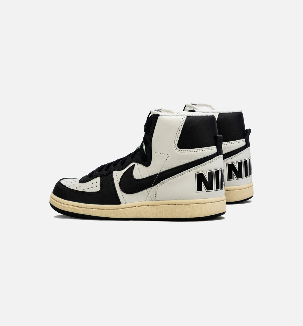 Terminator High Mens Lifestyle Shoe Black White