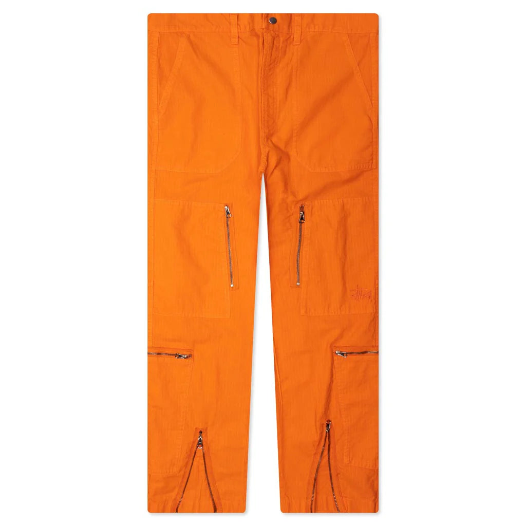 Flight Pant Ripstop Pigment Dyed Orange