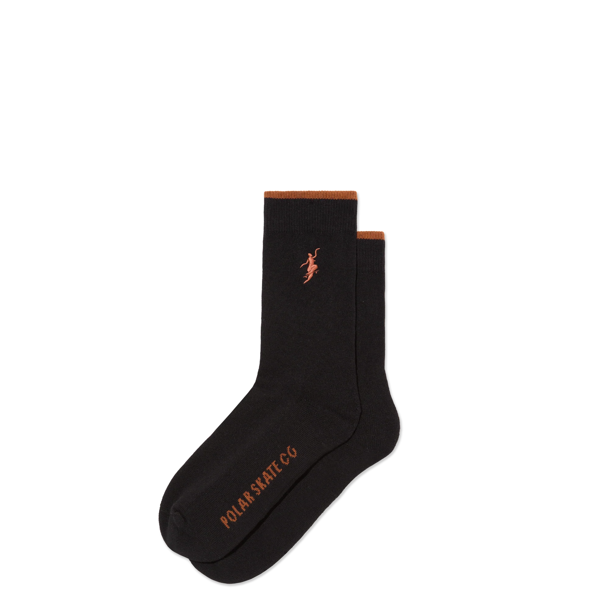 Polar No Complies Forever Business Socks Black Caramel