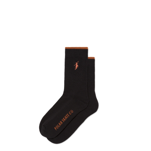 Polar No Complies Forever Business Socks Black Caramel
