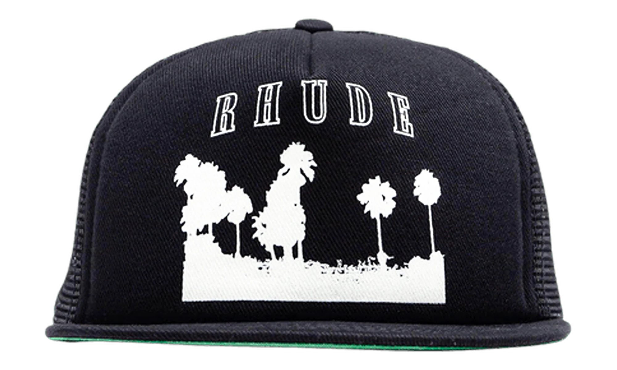 Thousand Palms Trucker Hat "Black / White" FW25HA010123028