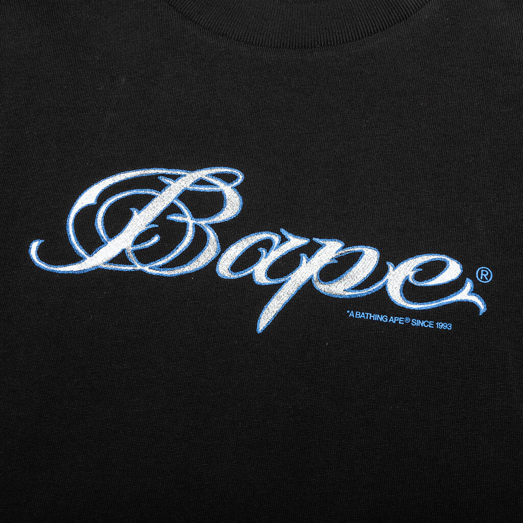 Logo Relaxed Fit Tee Black