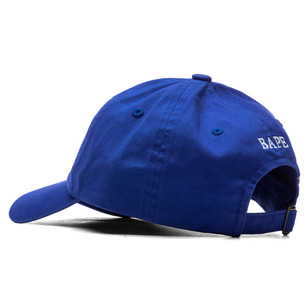 One Point Panel Cap Blue