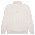 Nike Life Cable Knit Turtleneck Sweater Light Bone
