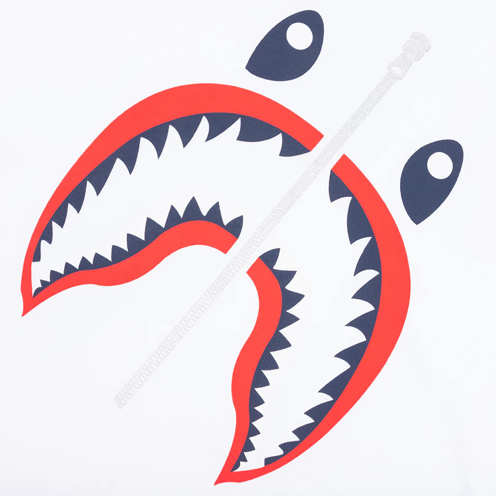 Shark Tee France White