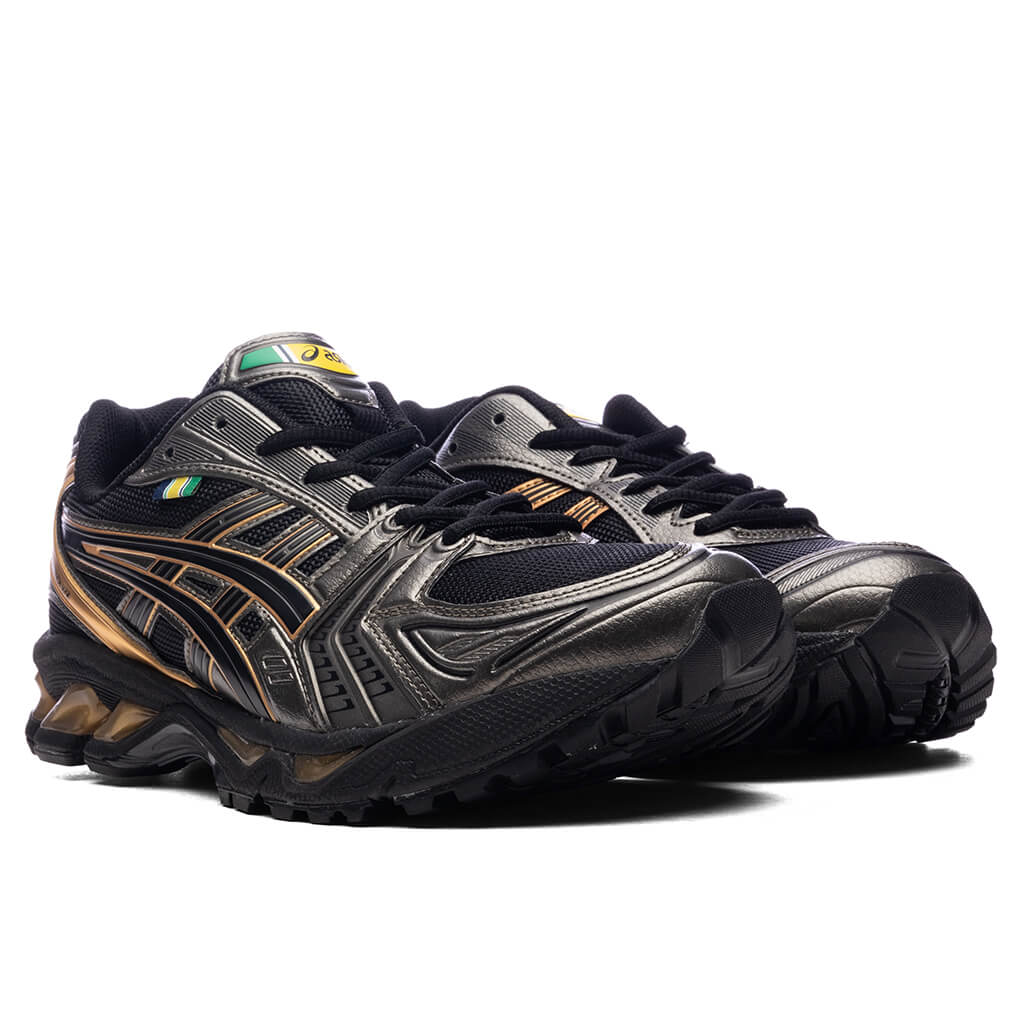 Asics x Ayrton Senna Gel Kayano 14 Black Pure Gold