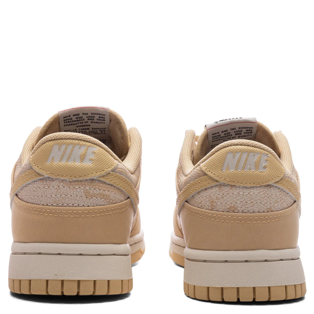 Womens Dunk Low Light Orewood Brown Sesame University Red