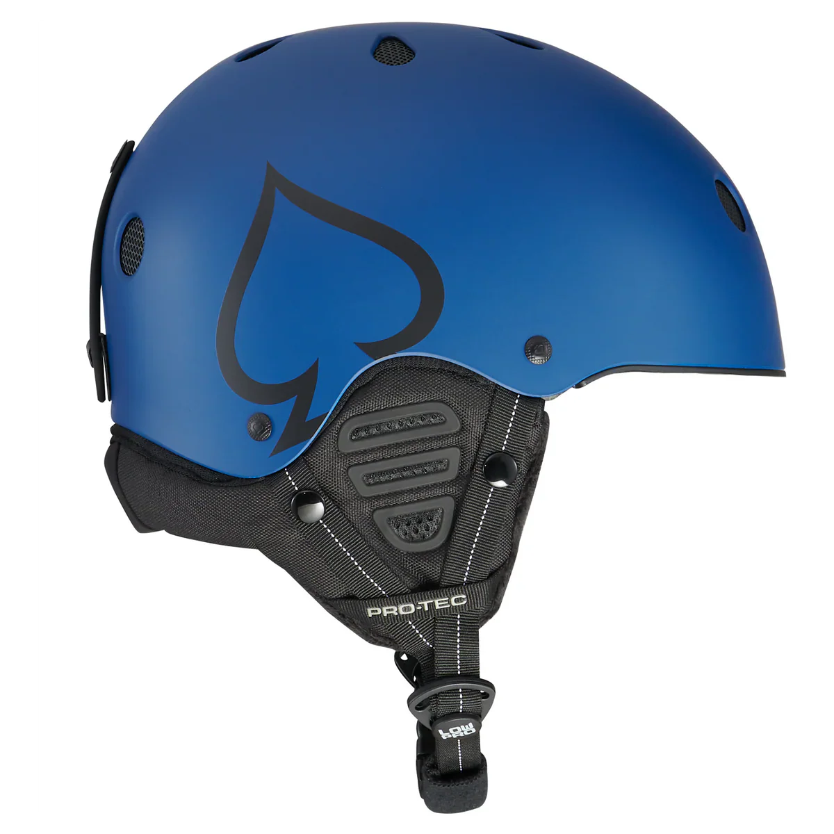 Protec Low Pro Snow Certified Helmet Matte Blue