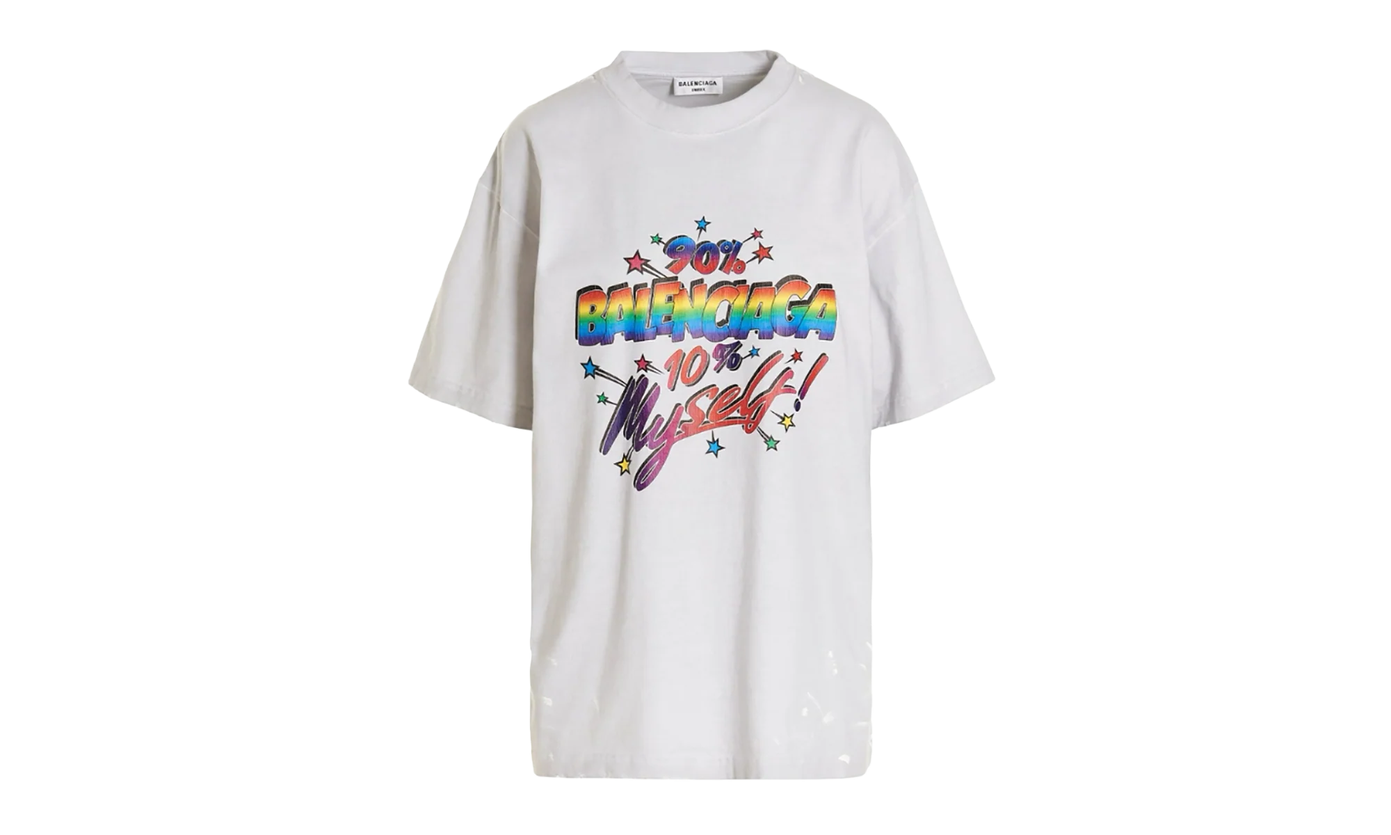 90/10 Large Fit Vintage T-Shirt "White" 641655 TMVH3 9012