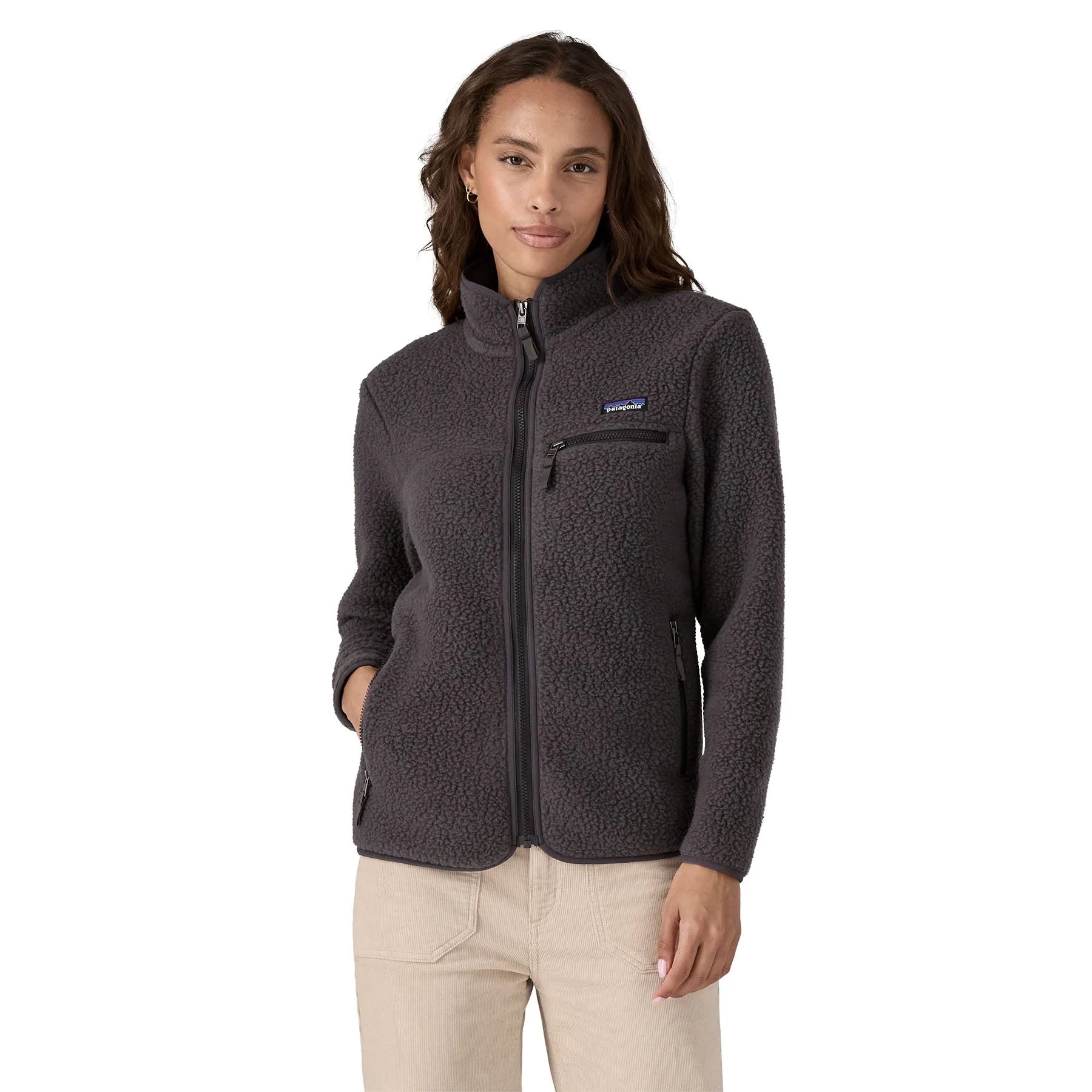 Women's Retro Pile Fleece Jacket