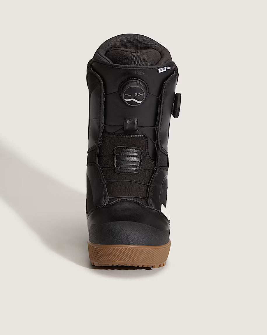 Vans 2026 Aura Pro Snowboard Boot Black White