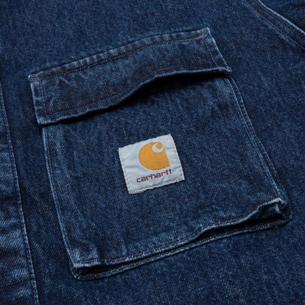 Monterey Shirt Jacket Blue Stone Washed