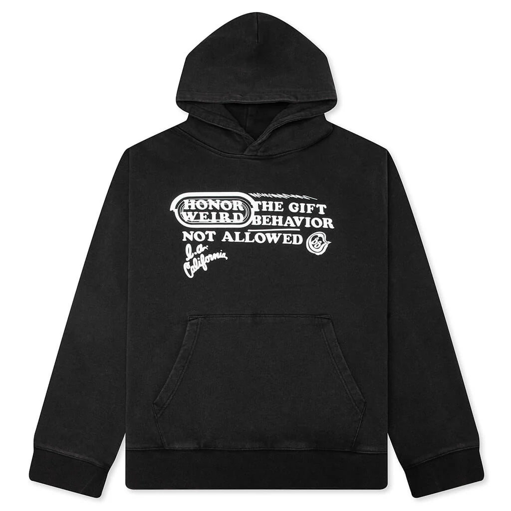 Not Allowed Hoodie Black