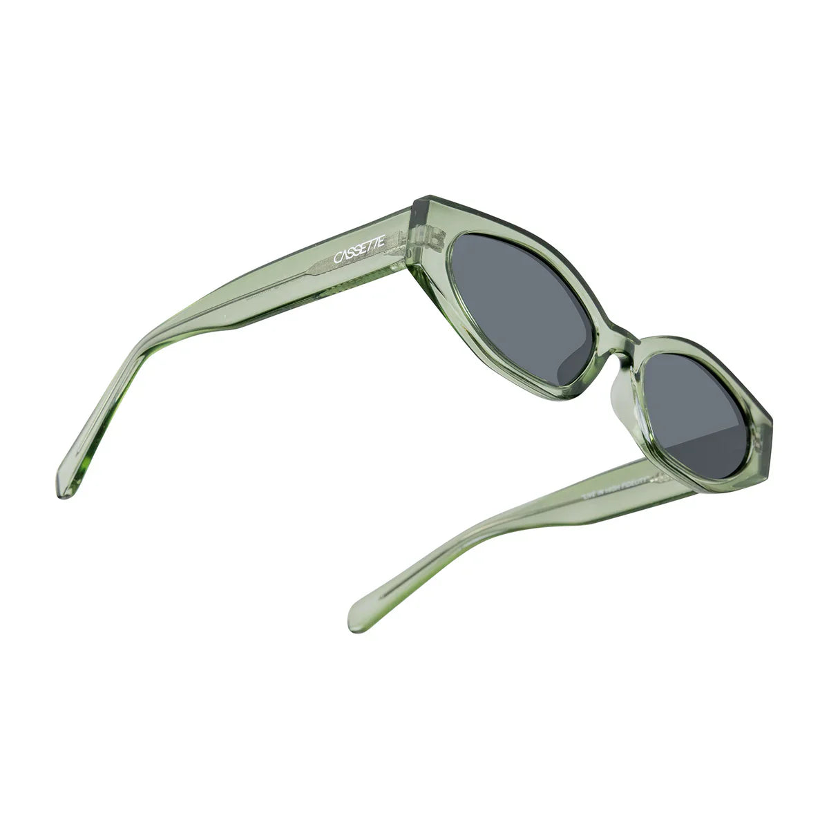 Cassette Optics Maxell Sunglasses Sage Polarized Smoke Lens