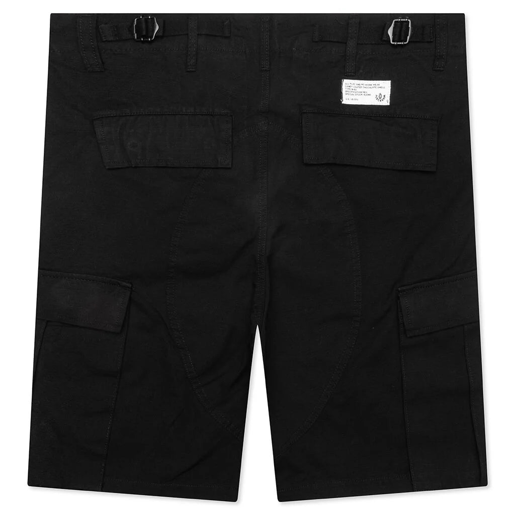 Destro Cargo Shorts Black