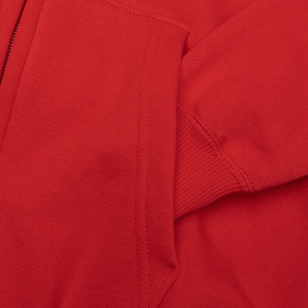 Kids OT Sweat Zip Hoodie LS Red