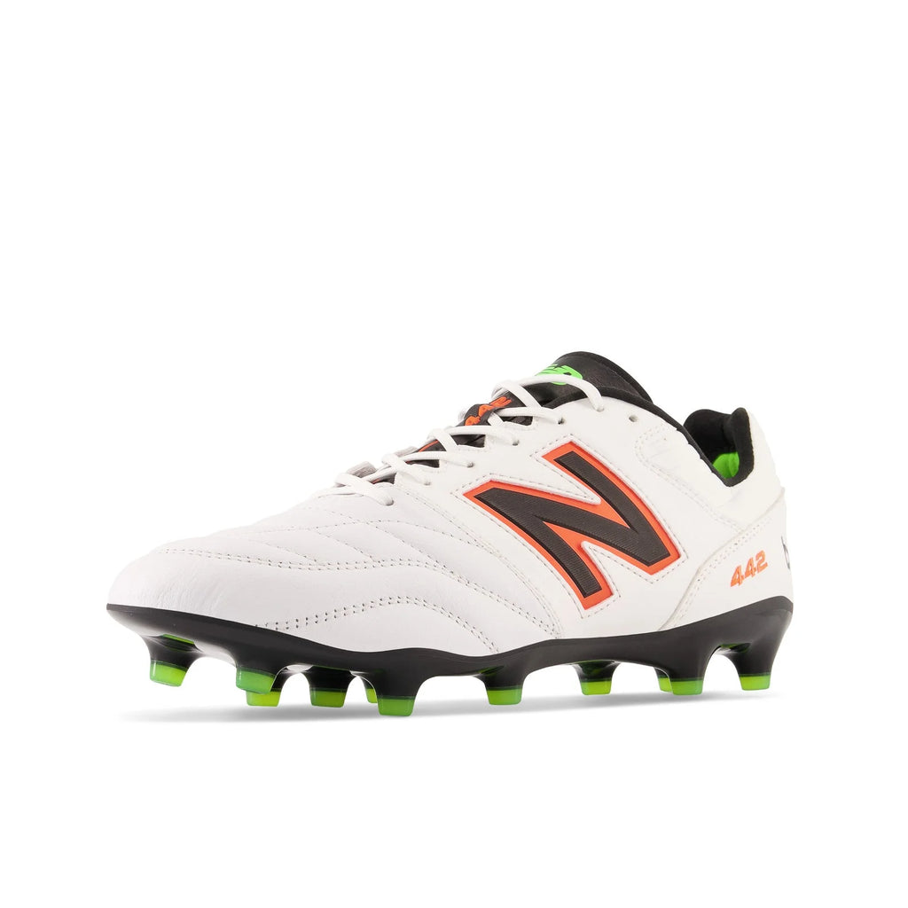 New Balance 442 Pro FG V2 Firm Ground Soccer Cleats White