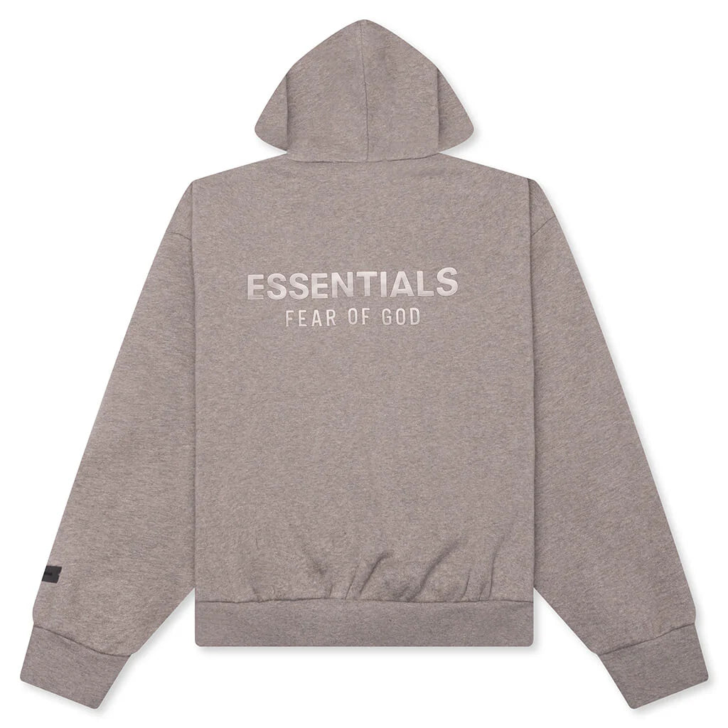 Classic Fleece Zip Up Hoodie Homestead Heather