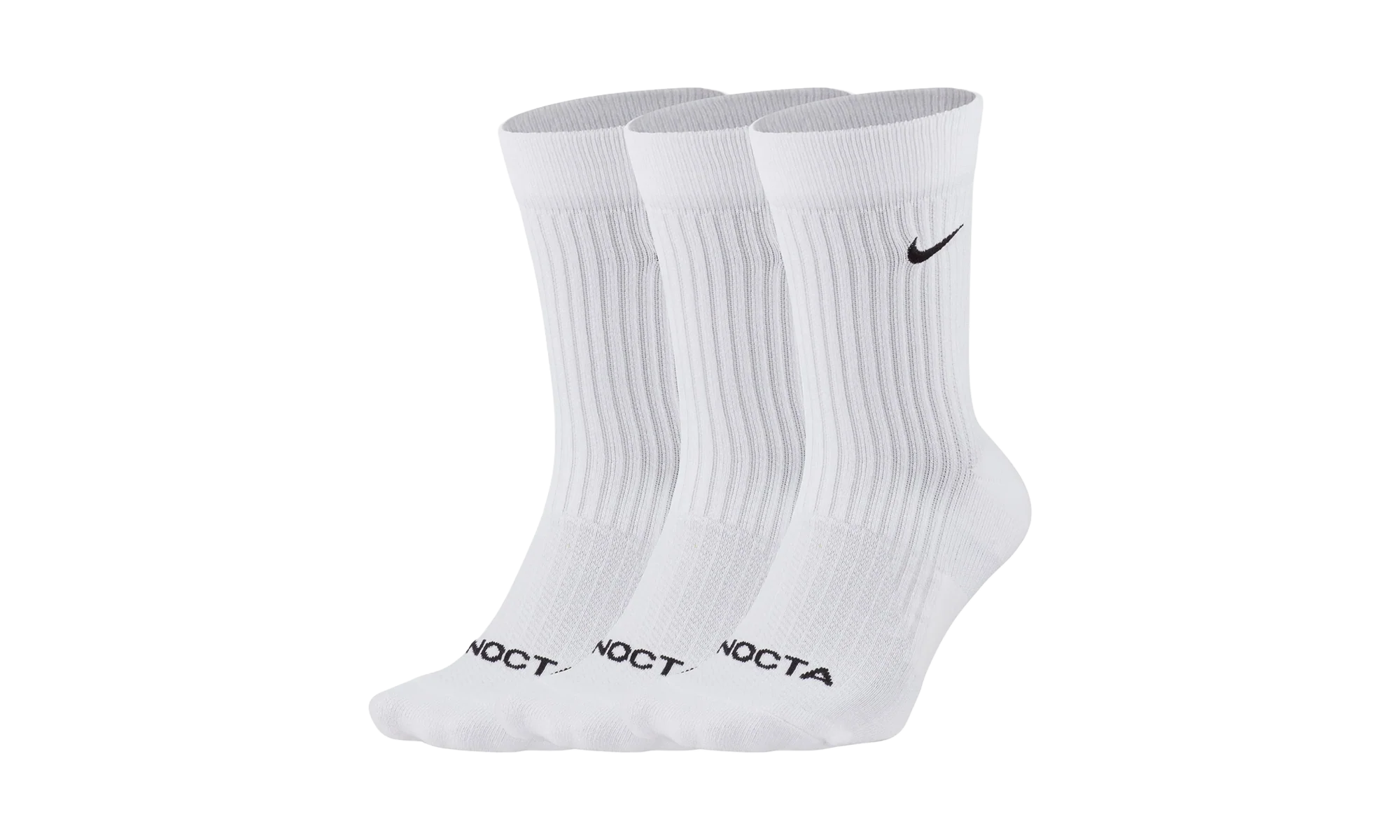 NOCTA CREW SOCKS 3 PACK "White / Black" DD9240 100