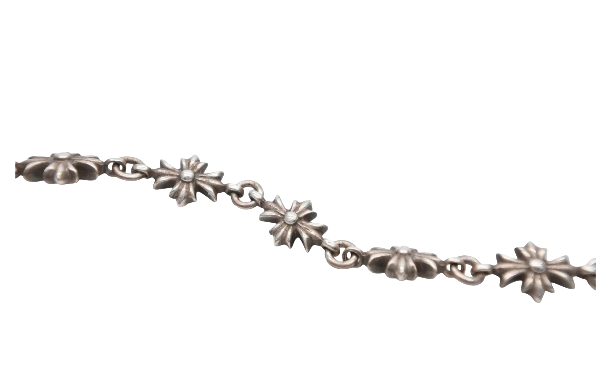 Tiny E CH Plus Bracelet 14 Links "Silver 925" CHRM0831