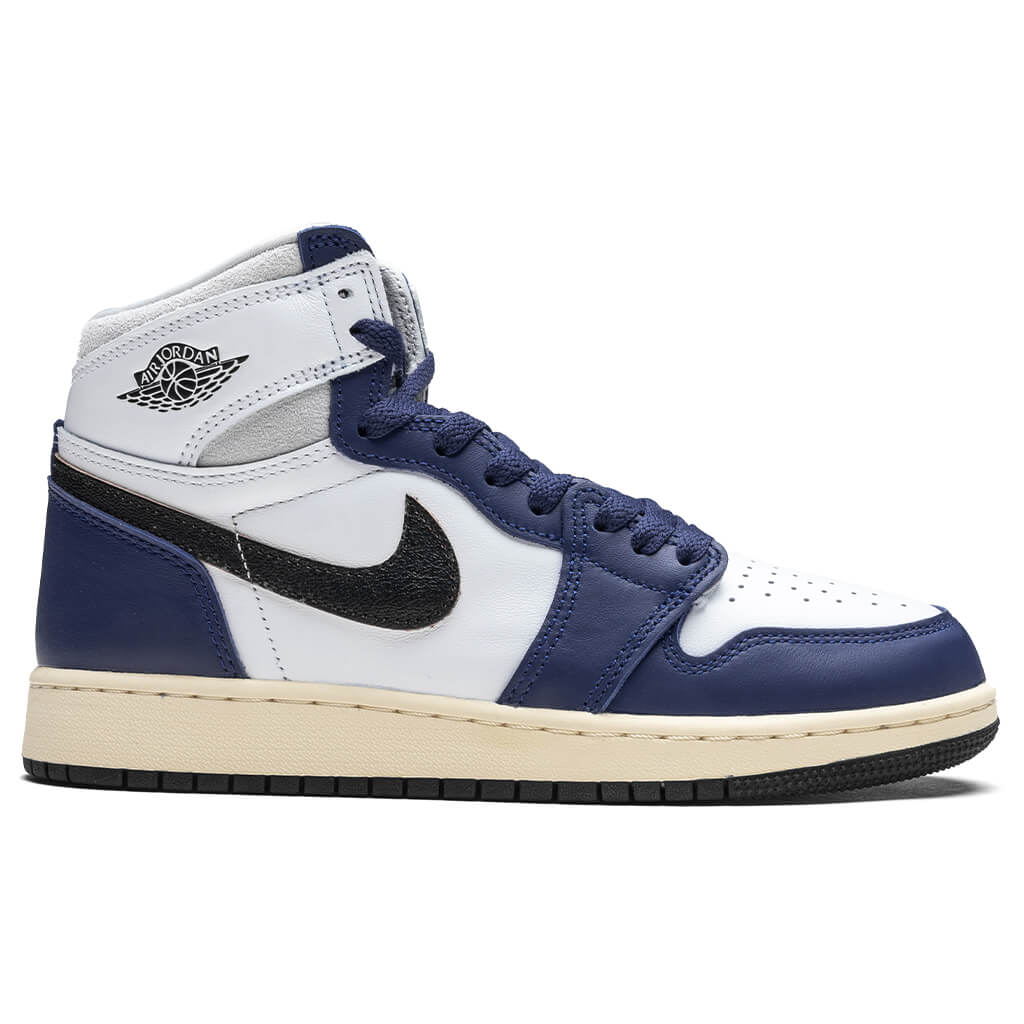 Air Jordan 1 Retro High OG Rare Air White Black Neutral Grey Deep Royal Blue