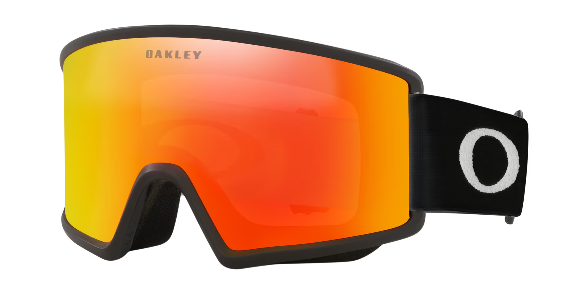 Oakley Target Line L Snow Goggles Matte Black Fire Iridium