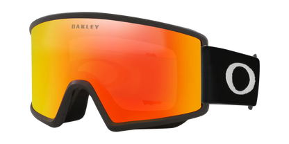 Oakley Target Line L Snow Goggles Matte Black Fire Iridium