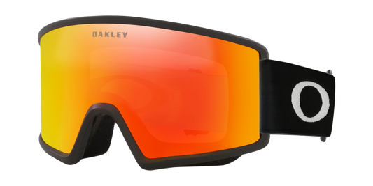 Oakley Target Line L Snow Goggles Matte Black Fire Iridium
