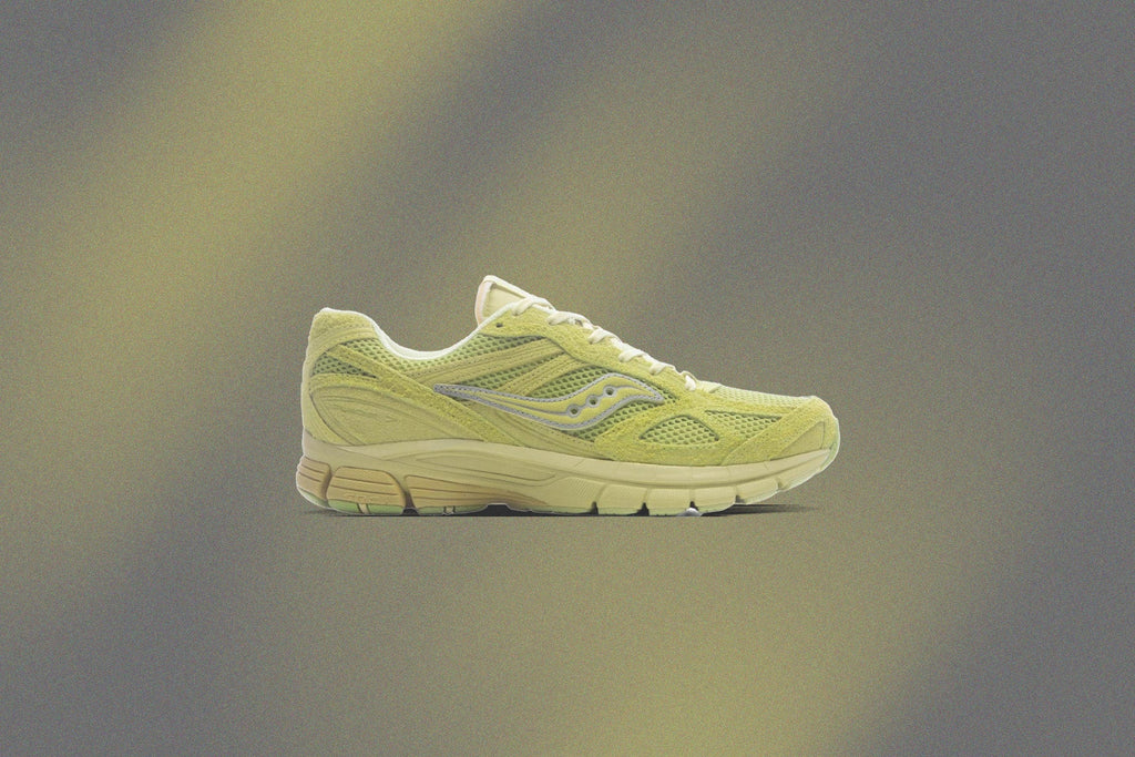Saucony x 3sixteen Guide v73 Lime Raffia