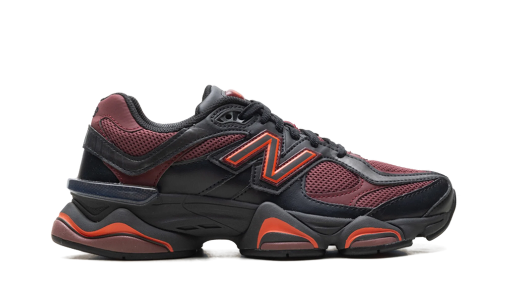 9060 "Black / Washed Burgundy" U9060BLA