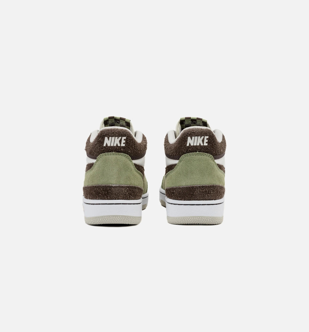 Attack Oil Green and Ironstone Mens Lifestyle Shoe Oil Green Ironstone Sail White Light Bone Pale Ivory