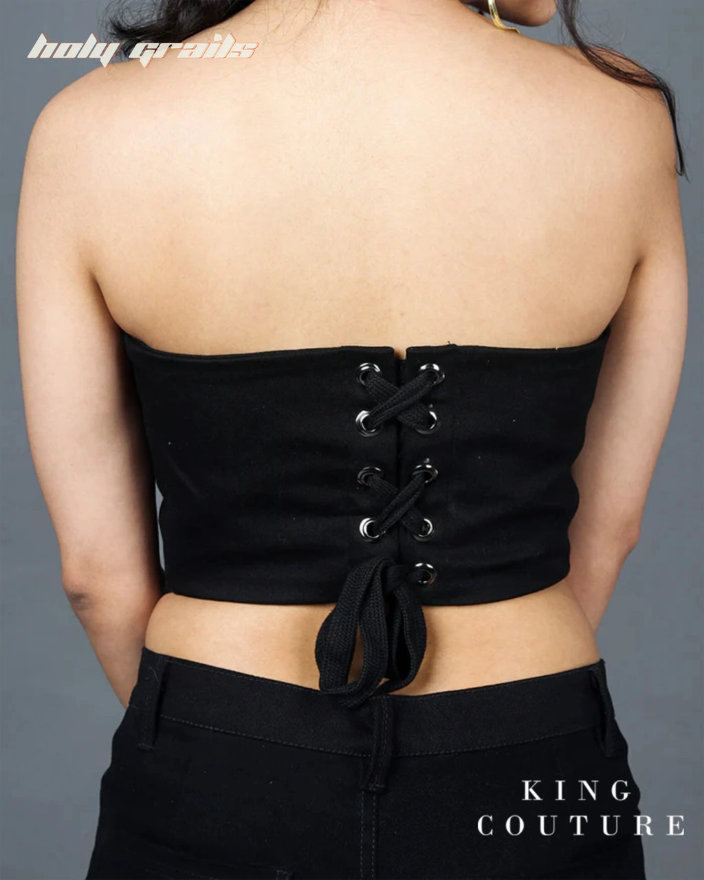 Basic Black Corset HG x King Couture