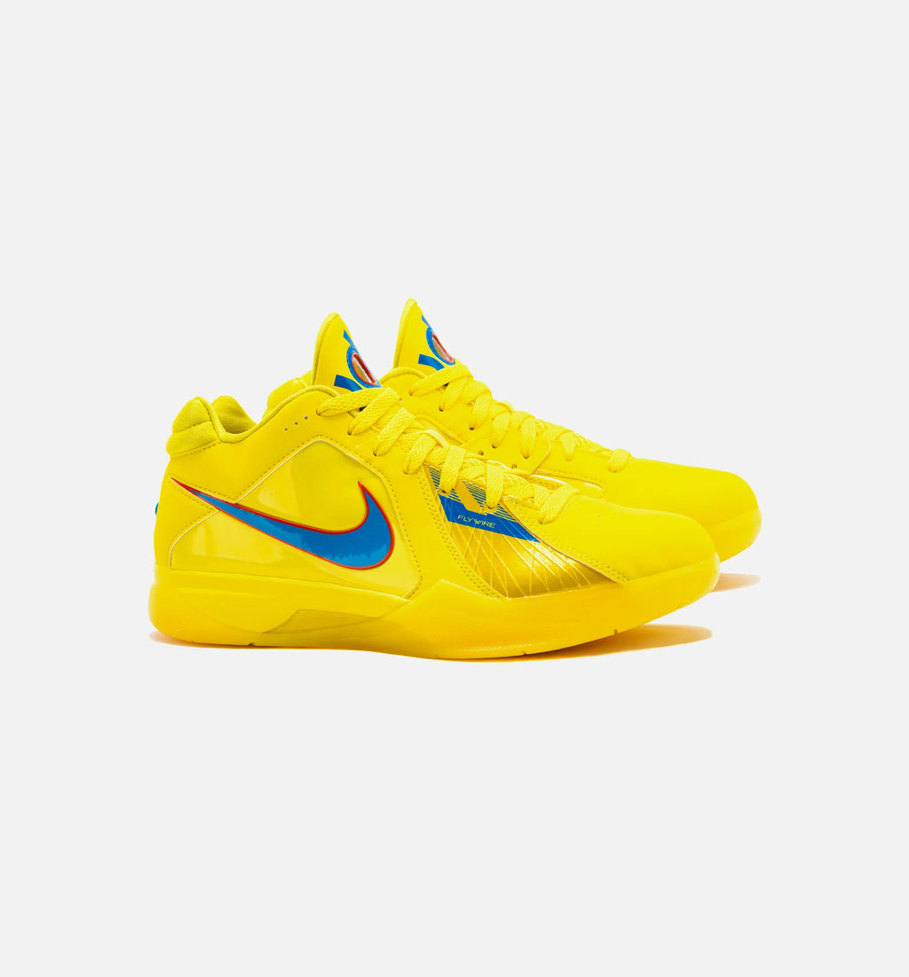 Zoom KD III Christmas Mens Lifestyle Shoe Vibrant Yellow Photo Blue Team Orange
