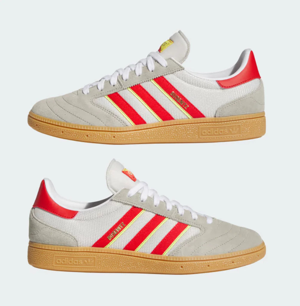 Adidas Busenitz Vintage Feather Grey Red Orbit Grey