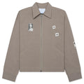 1969 Patches Trucker Jacket Khaki