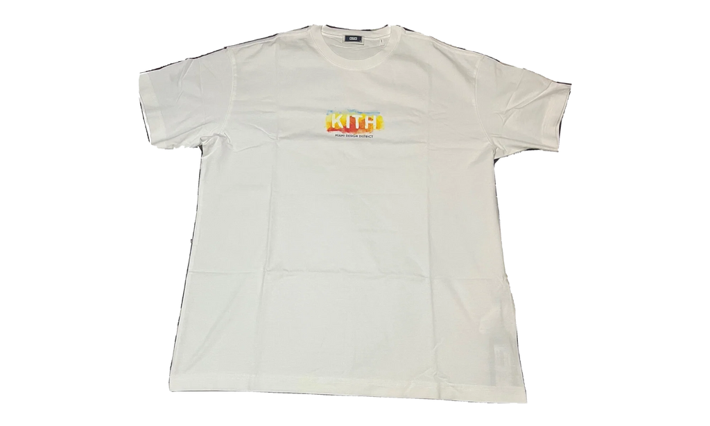 Miami Design District T-Shirt "White / Multicolor" KITH242